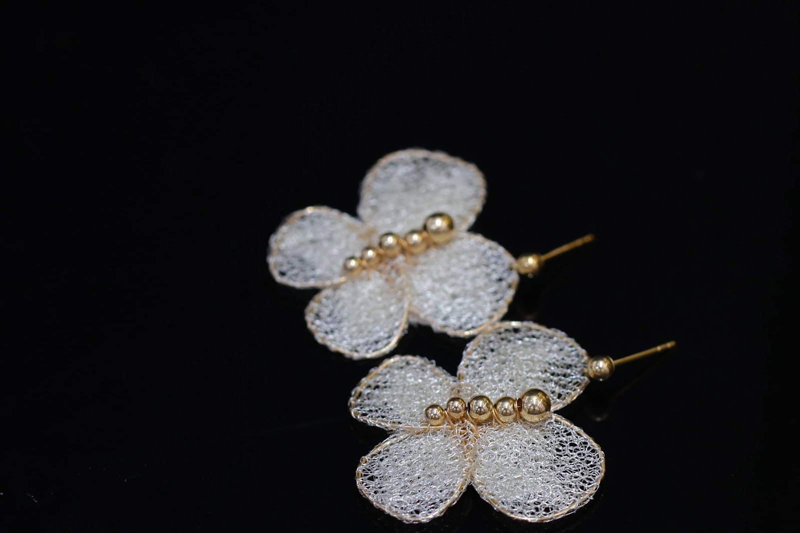 Lace Earrings - 4