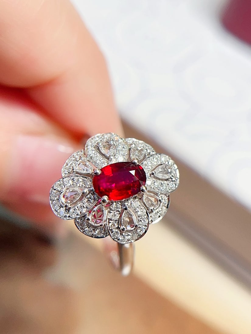 18K Gold Ruby Ring - 3