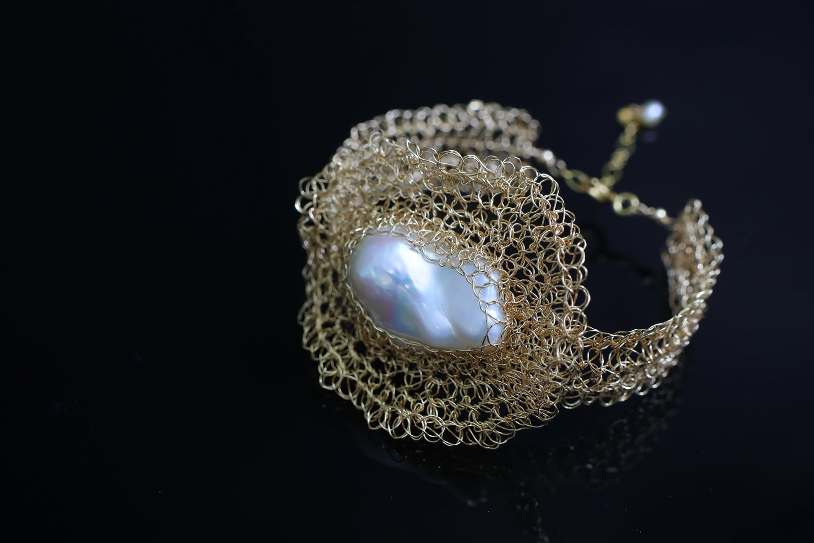 Natural Baroque Pearl Bracelet - 3