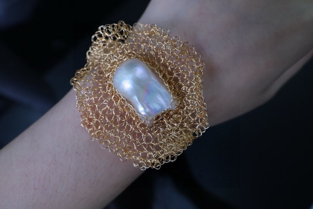 Natural Baroque Pearl Bracelet - 4