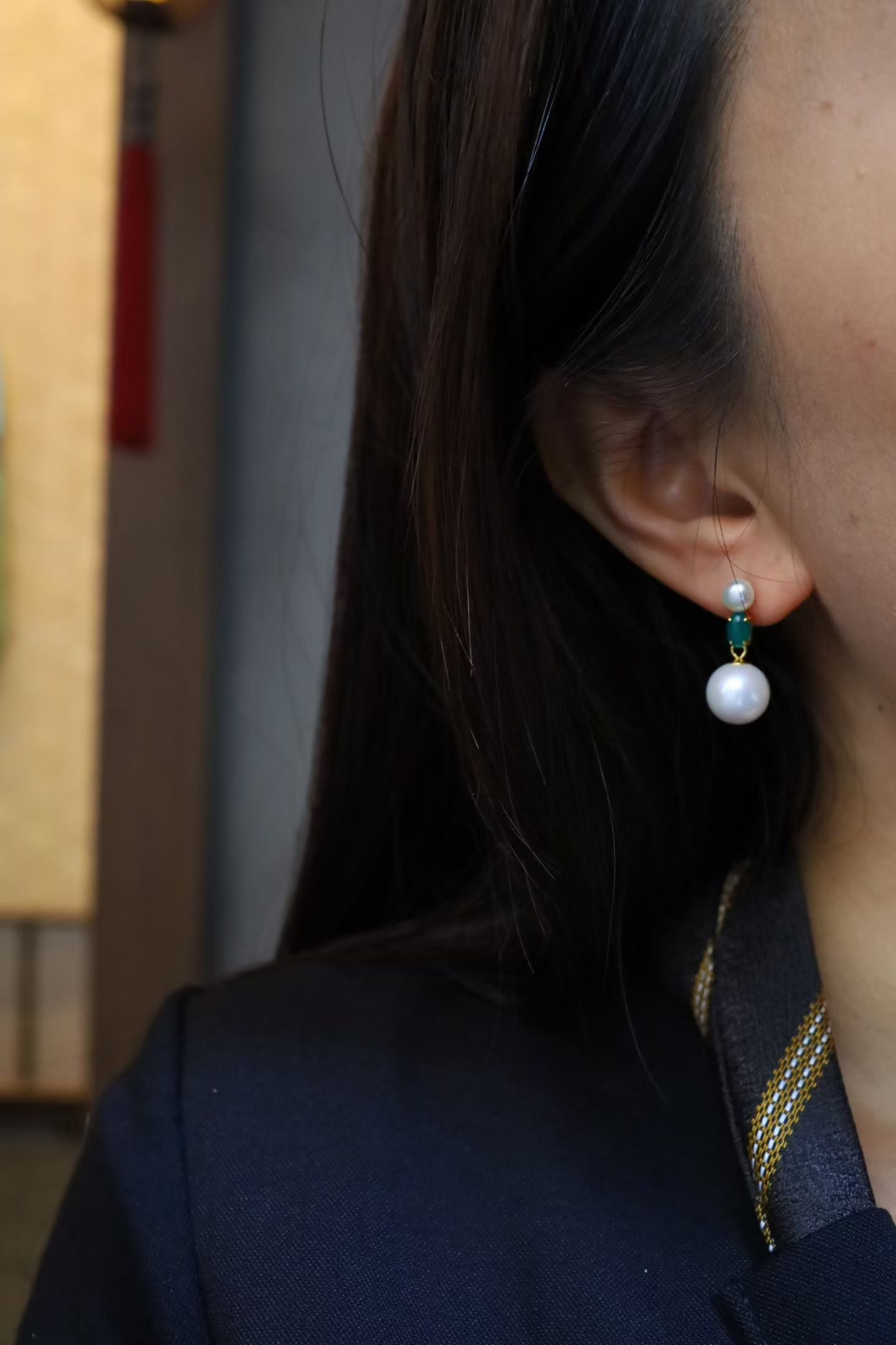 Pearl Earrings - 6