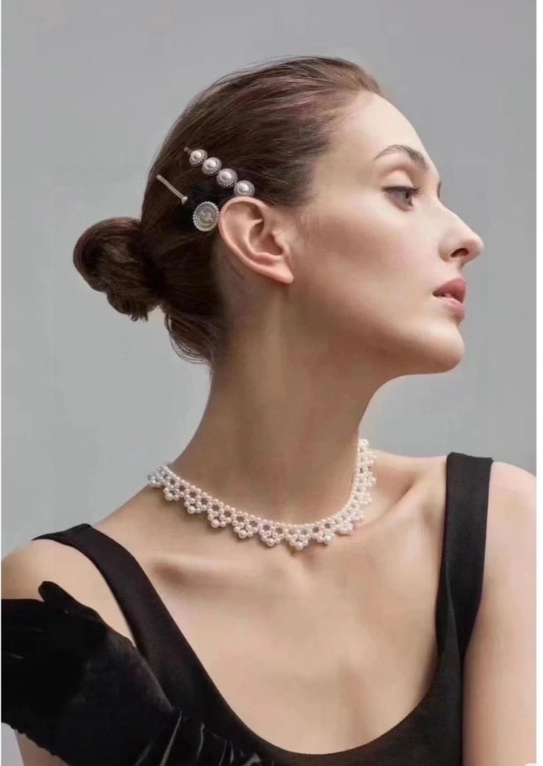 Natural freshwater pearl necklace - 4