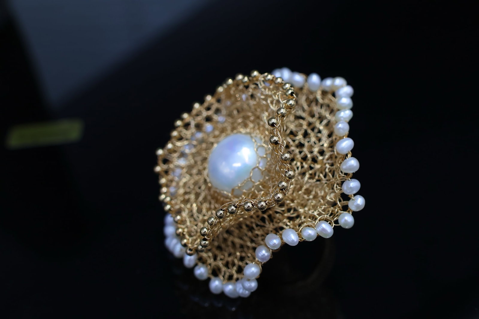 Natural Freshwater Pearl Ring - 2