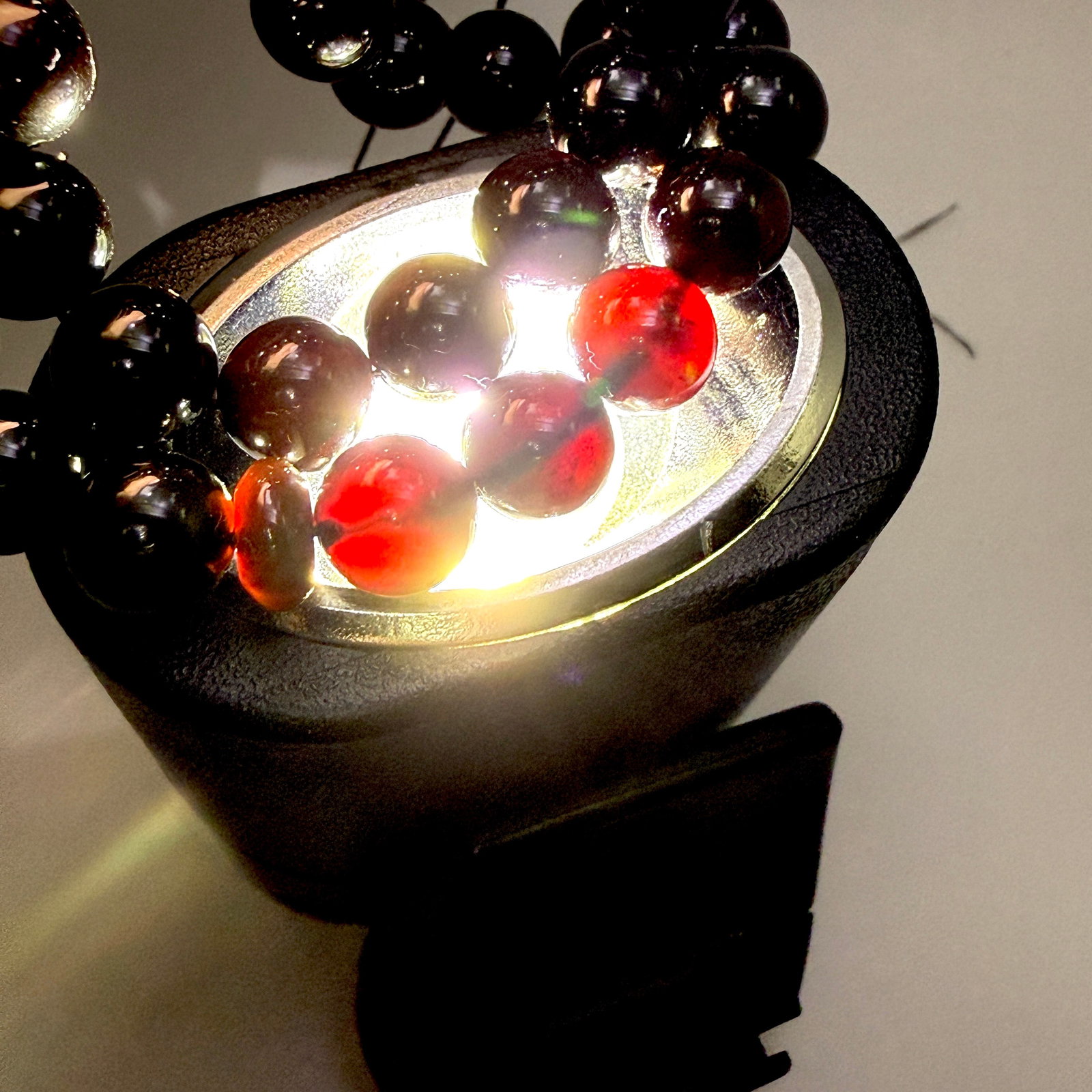 Beautiful Vintage Amber Tesbih made from Round Amber beads - 10
