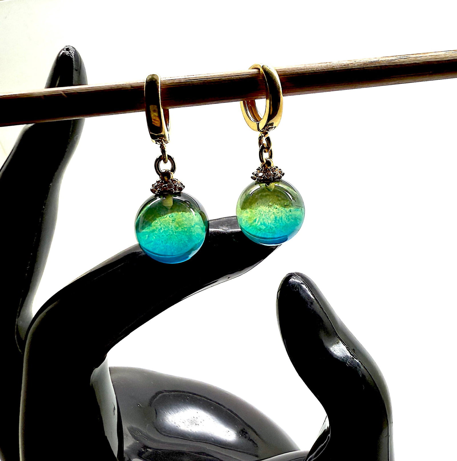 Grand Amber Earrings - 6