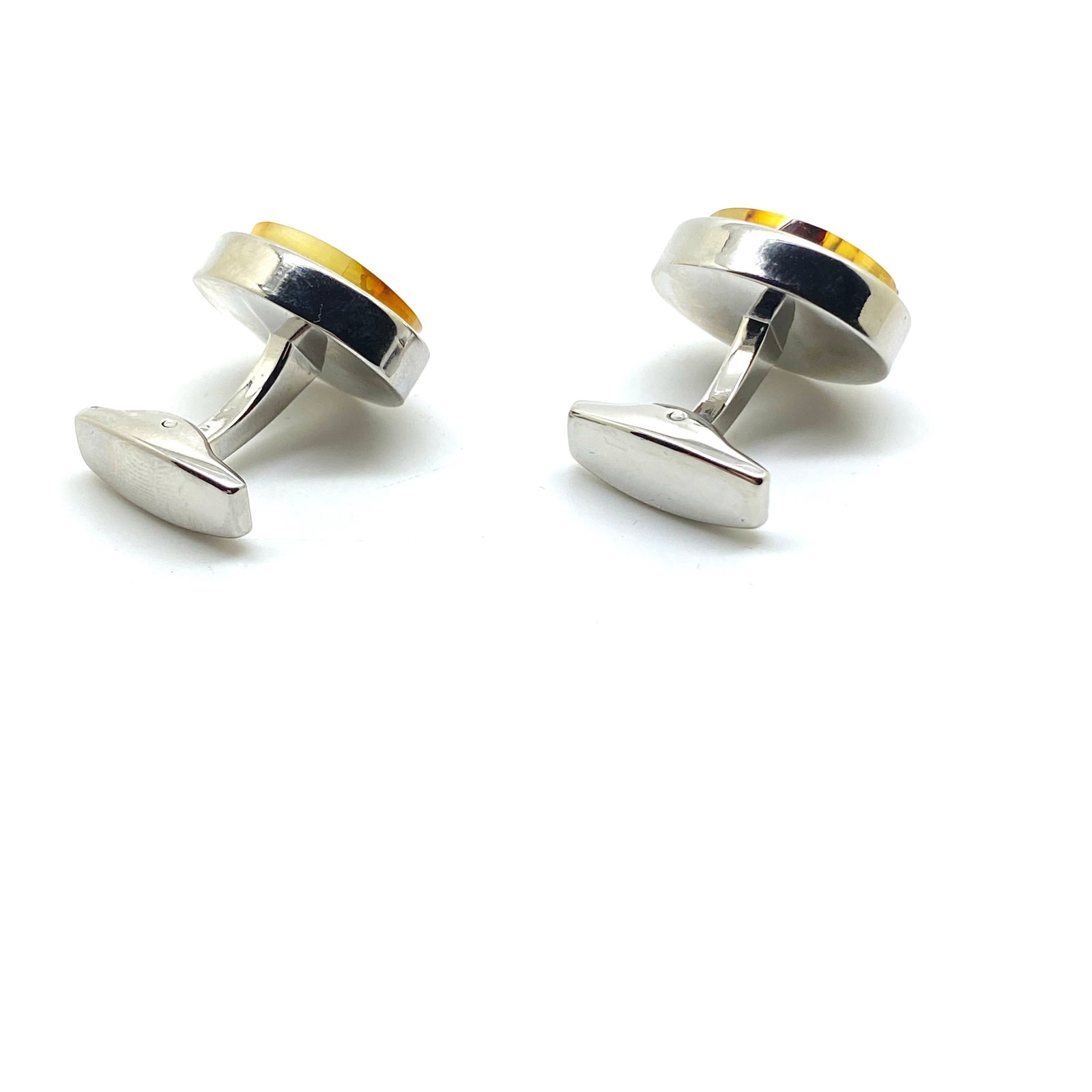 Fascinating Amber Cufflinks - 2