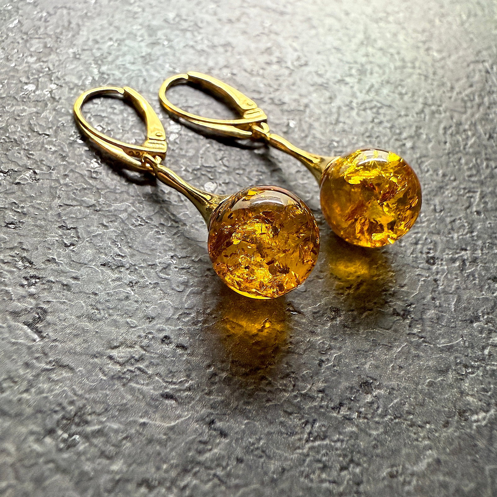 Astonishing Amber Earrings - 4