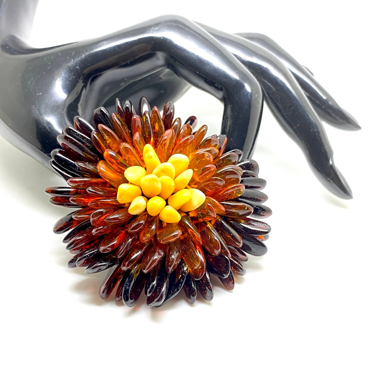Stunning Amber Brooch - 5
