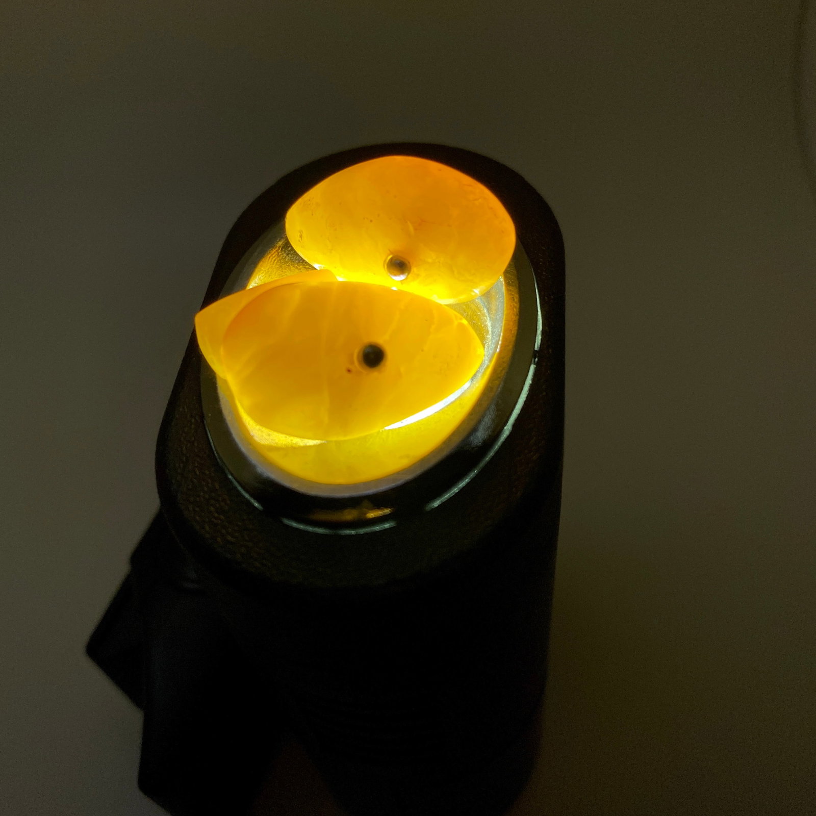 Fascinating Amber Cufflinks - 2