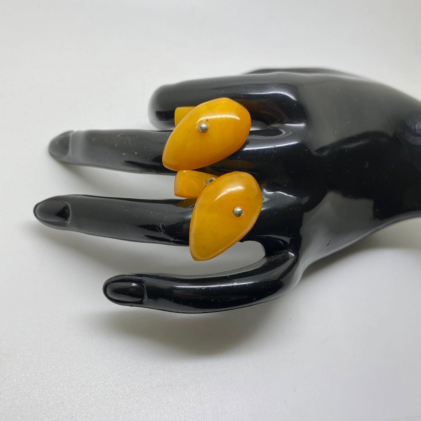 Fascinating Amber Cufflinks - 4
