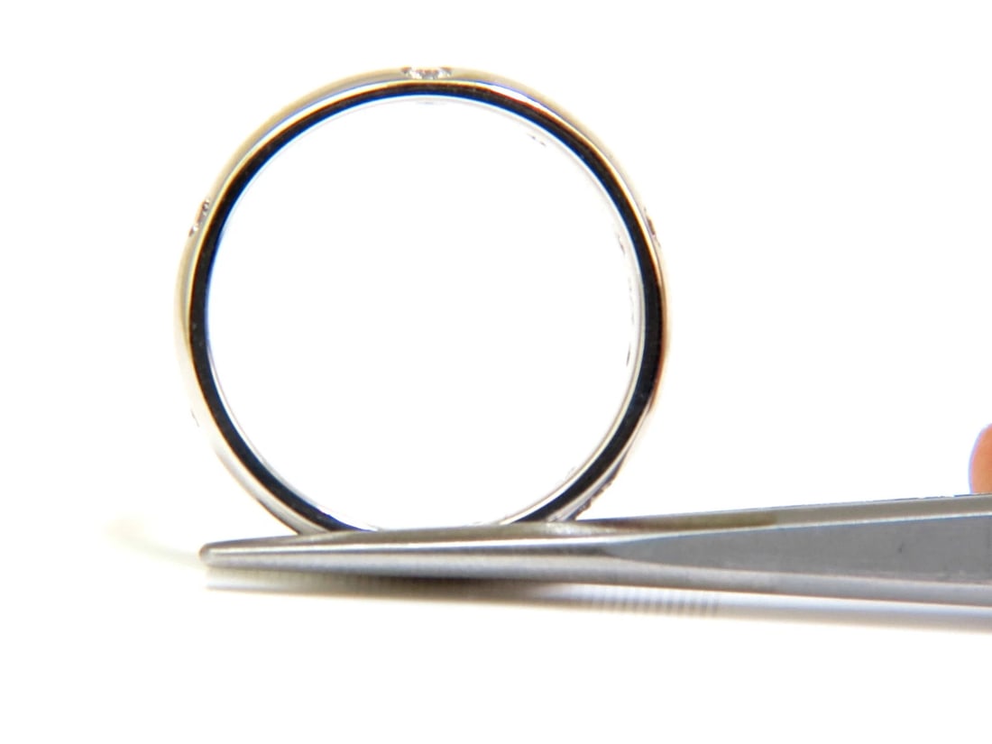 .50ct Natural Round Diamonds eternity thick band 14kt Gold Size 8.25** - 3