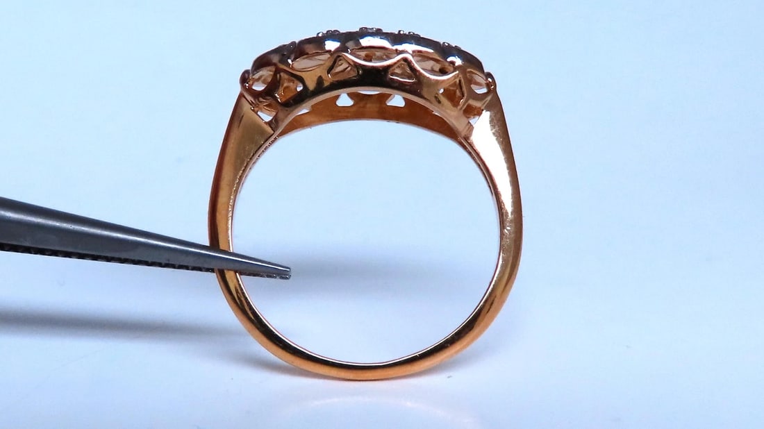 .04ct Restored European Vintage Ring 14kt Gold 41147** - 7