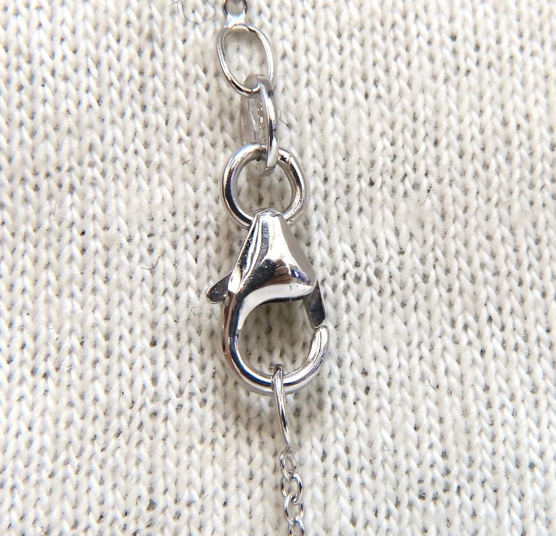 2.55ct Natural Spinel Diamond Horseshoe Necklace 14 Karat ** - 2