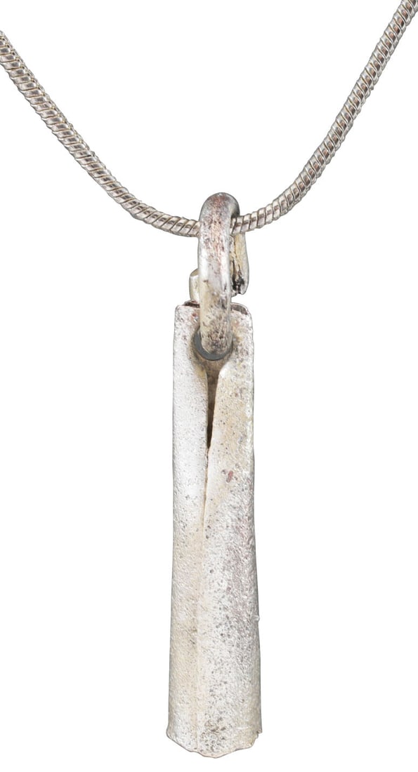 VIKING TUBULAR PENDANT NECKLACE, 9TH-11TH CENTURY AD - 6