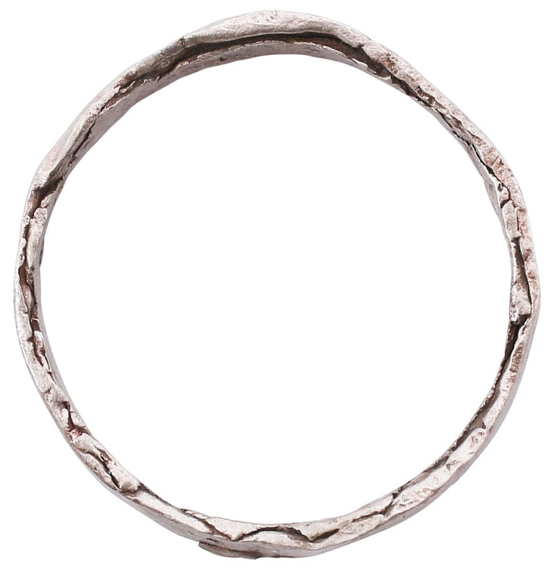 ANCIENT VIKING WEDDING RING, SIZE 11 1/4 - 2