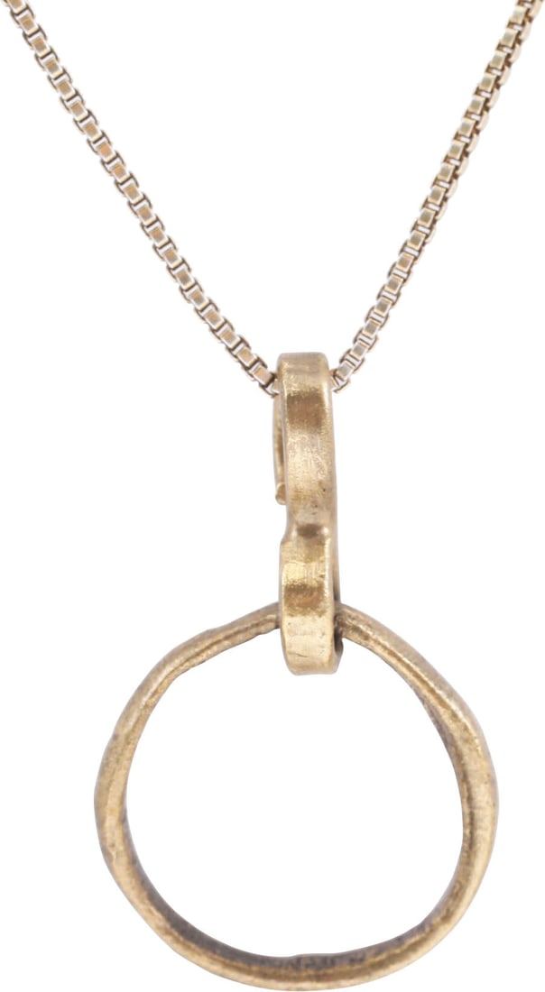 VIKING BEARD RING NECKLACE, 9TH-11TH CENTURY - 6