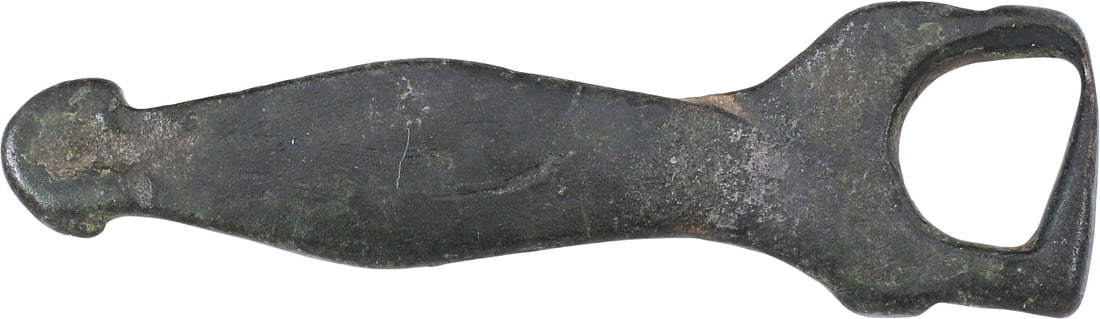 ROMAN LEGIONARY'S SWORD BELT TERMINAL, 2nd-3rd CENTURY AD - 4