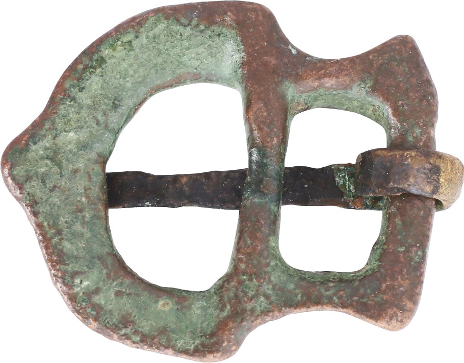FINE ROMAN LEGIONARIES BELT BUCKLE, 3rd-4th CENTURY AD - 4