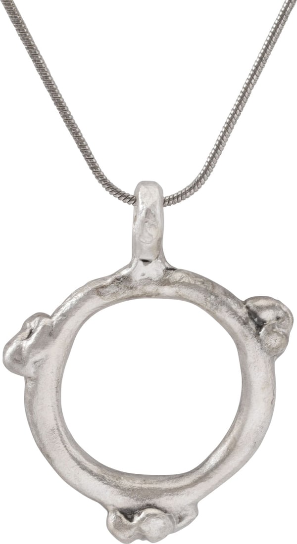 CELTIC PROSPERITY RING NECKLACE, C.300-100 BC - 2