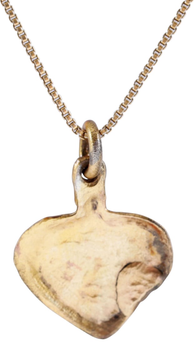VIKING HEART PENDANT NECKLACE, C.950-1050 AD - 2