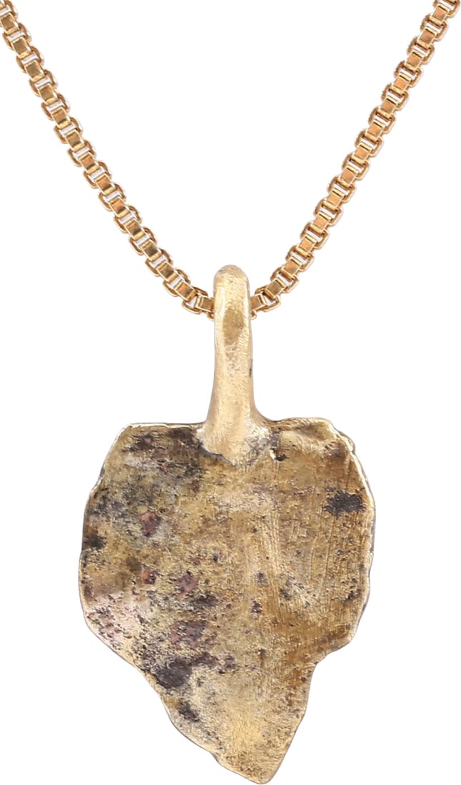 RARE VIKING HEART PENDANT 900-1000 AD - 6