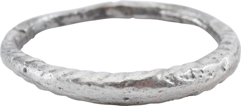 RARE VIKING WOMAN’S BANDE DE PERLES RING, SIZE 7 1/2 (1 of 8)