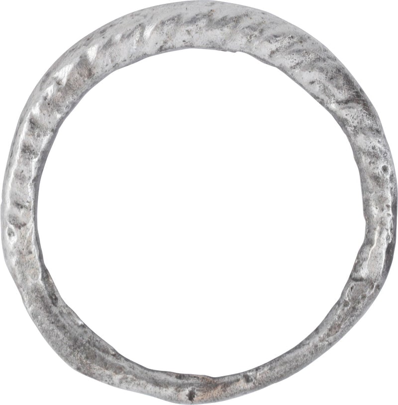 RARE VIKING WOMAN’S BANDE DE PERLES RING, SIZE 7 1/2 - 2