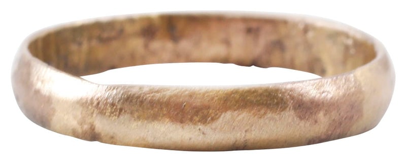 VIKING WOMAN WARRIOR’S WEDDING RING SIZE 6 3/4 (1 of 10)