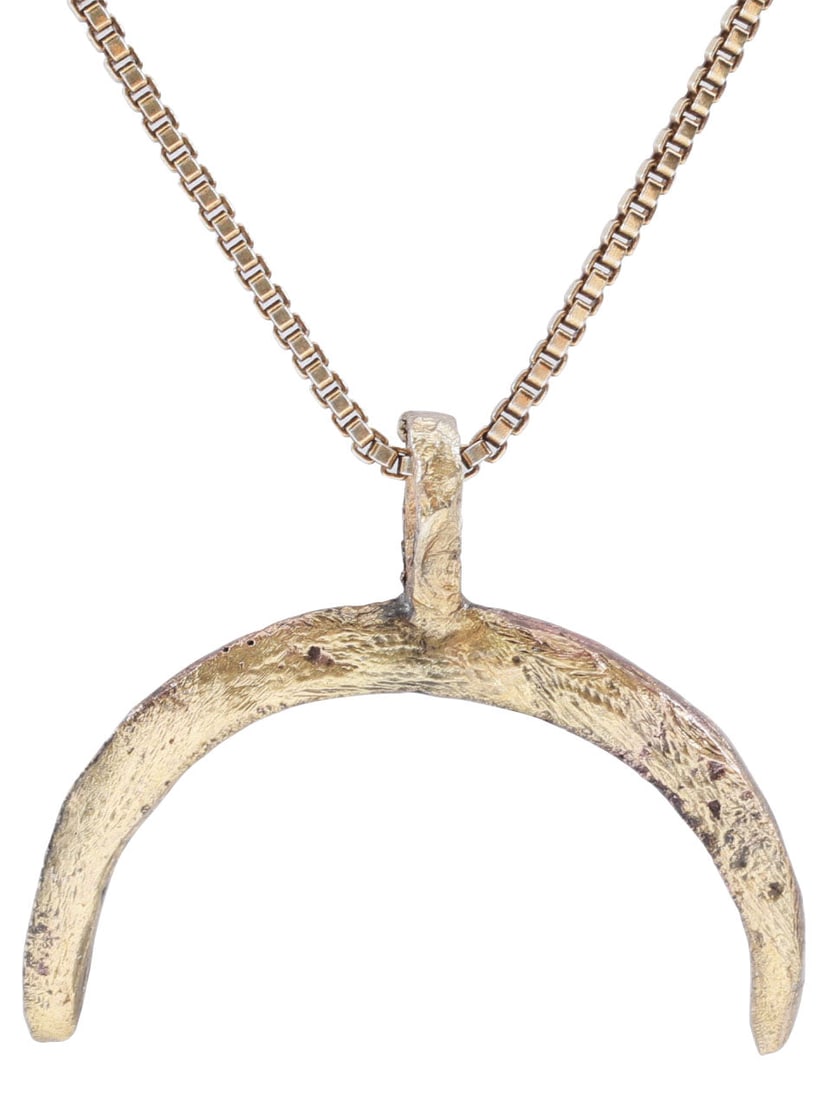 VIKING LUNAR PENDANT C.900-1000 AD - 6