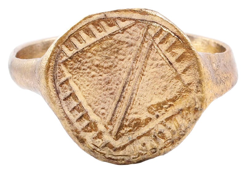 MEDIEVAL/BYZANTINE RING C.700-1100AD, SIZE 9 1/4 (1 of 10)