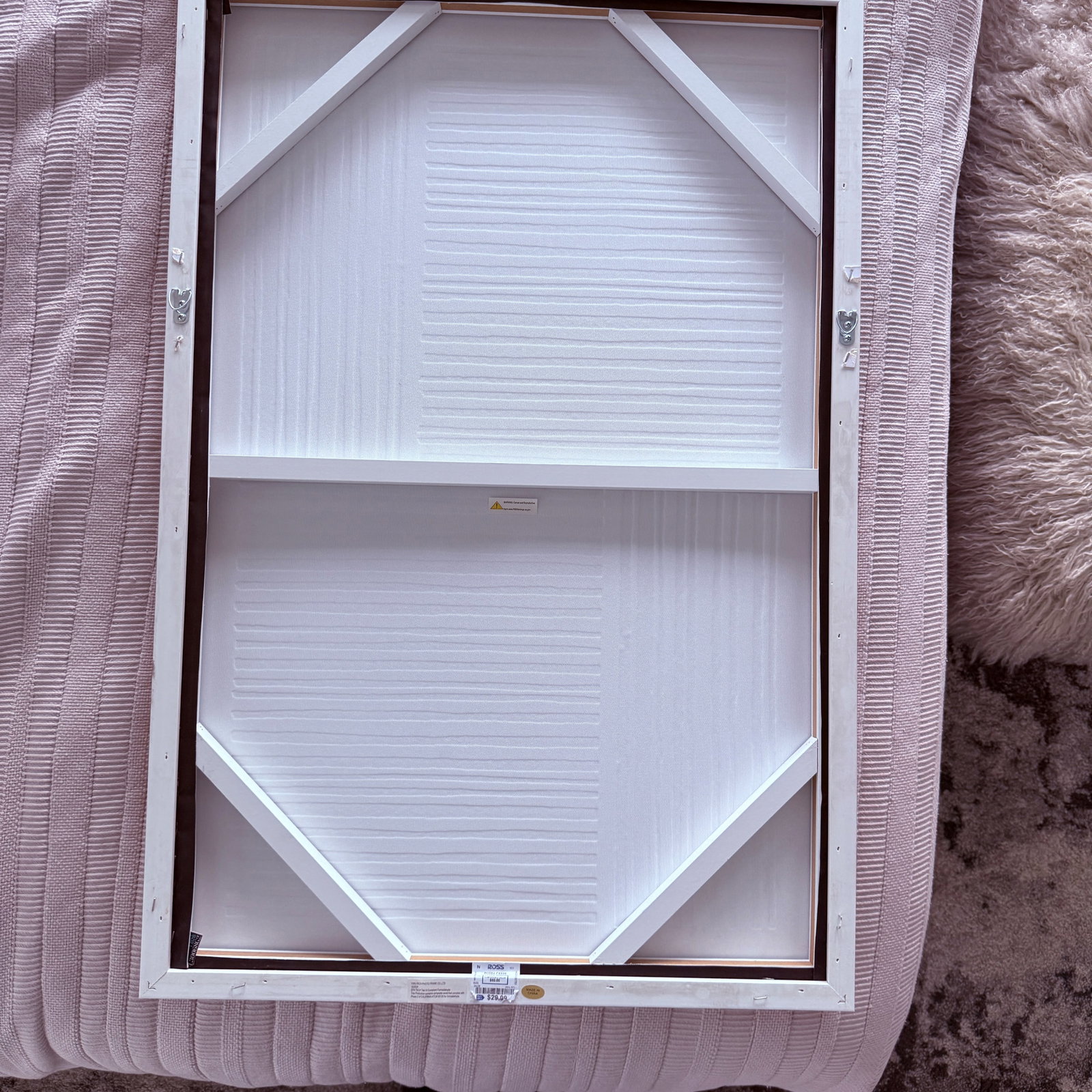Monochromatic Abstract Canvas Art - 4