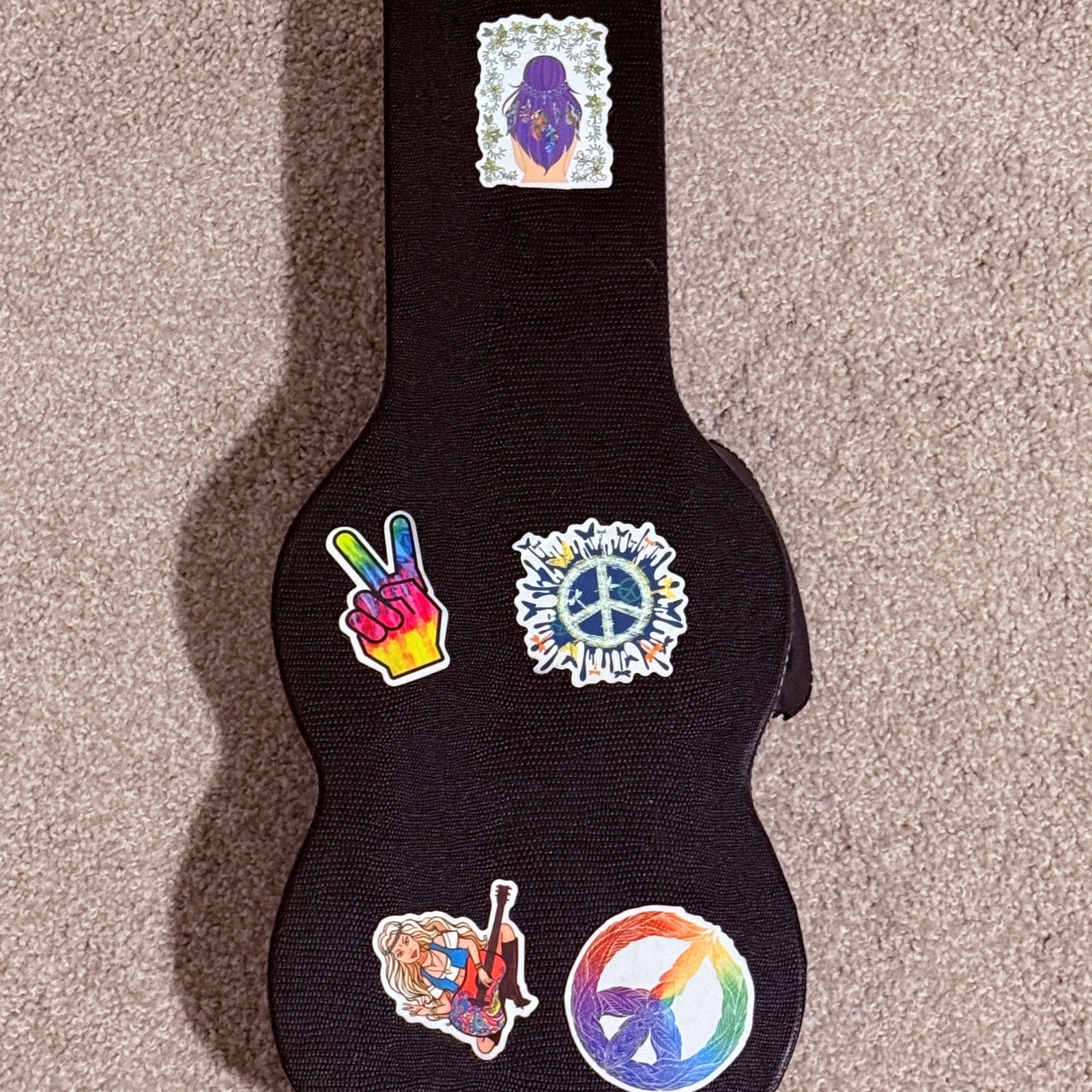Guitar Shaped Storage Case - 5