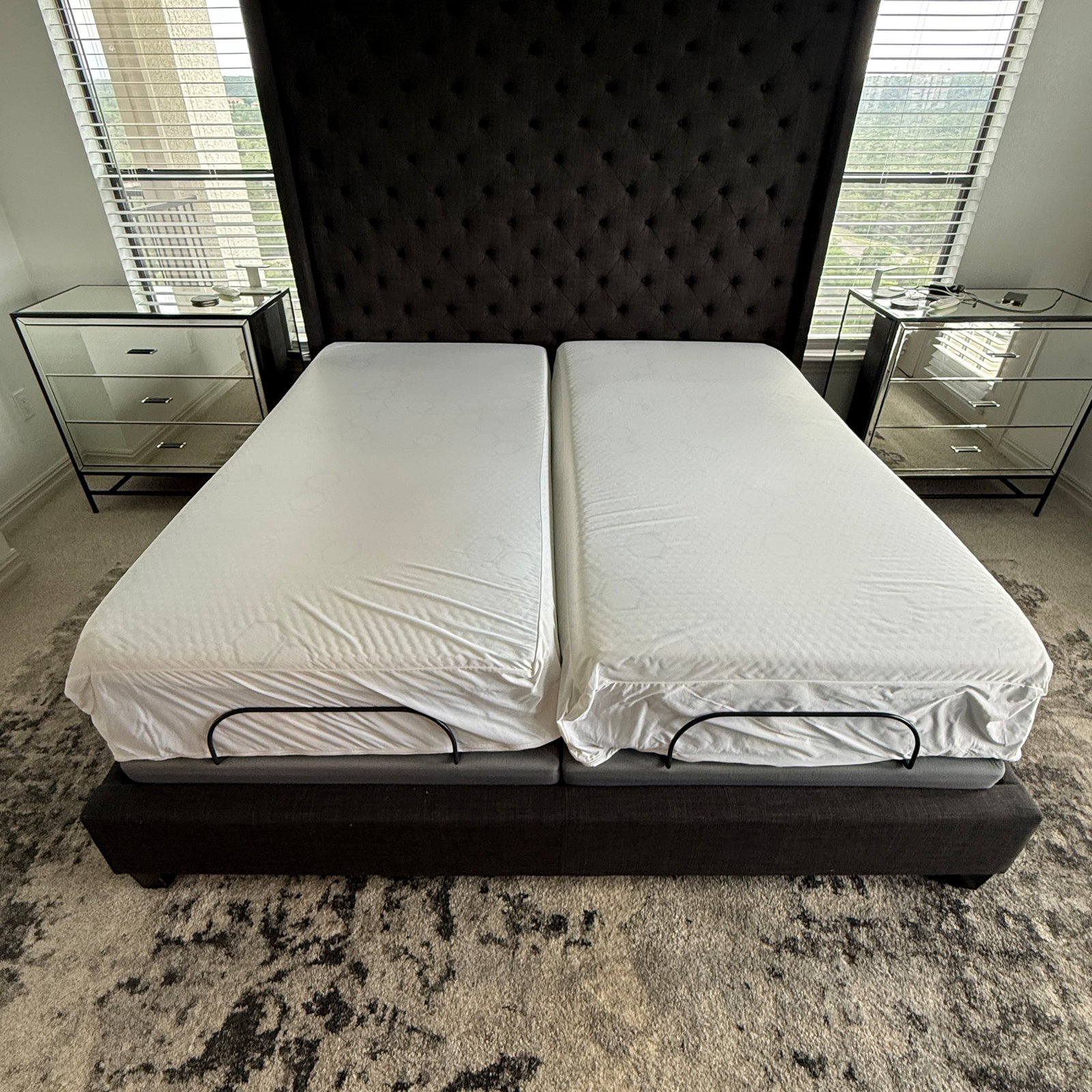 Revive Adjustable Twin Mattress Base x 2 - 2