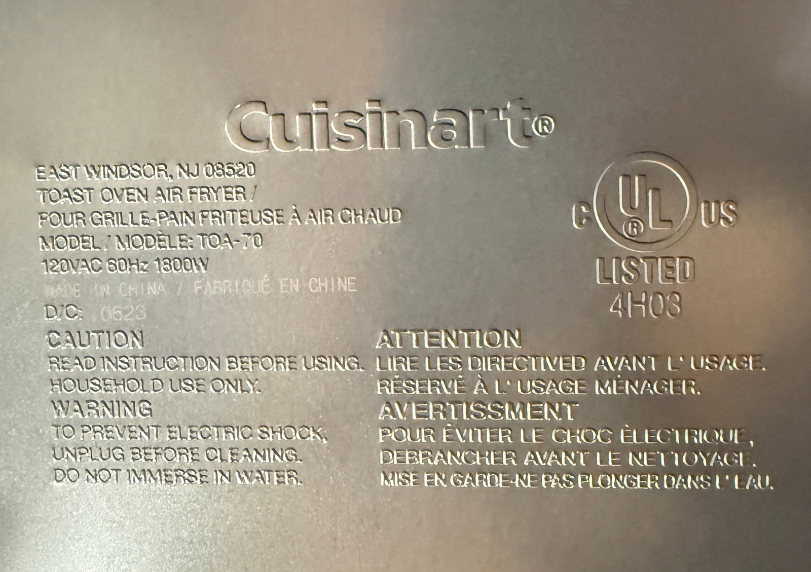 Cuisinart TOA-70 Digital AirFryer Toaster Oven - 10