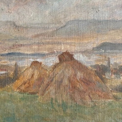 George Adolphus STOREY Landscape, Hay - Painting Antique Original Signed - 3