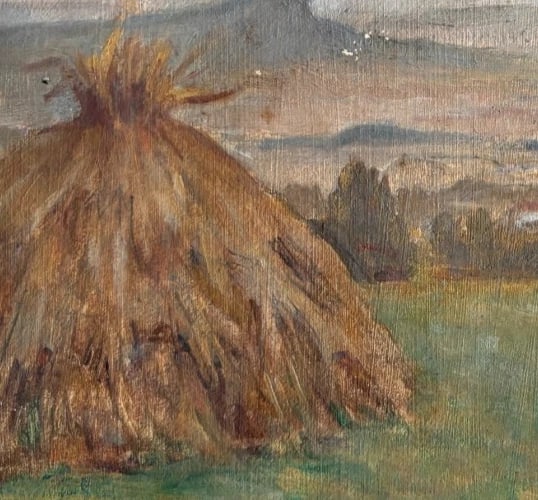 George Adolphus STOREY Landscape, Hay - Painting Antique Original Signed - 4