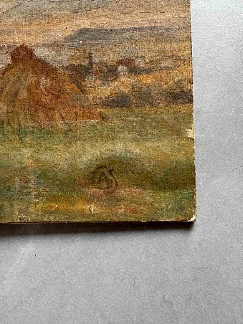 George Adolphus STOREY Landscape, Hay - Painting Antique Original Signed - 7