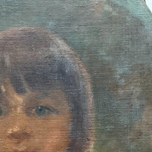 Painting by Jean Joseph ENDERS (1862-1936) Young Girl Portrait - 6
