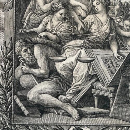 Etching Original Etching Charles-Nicolas Cochin History, Art, People - 4