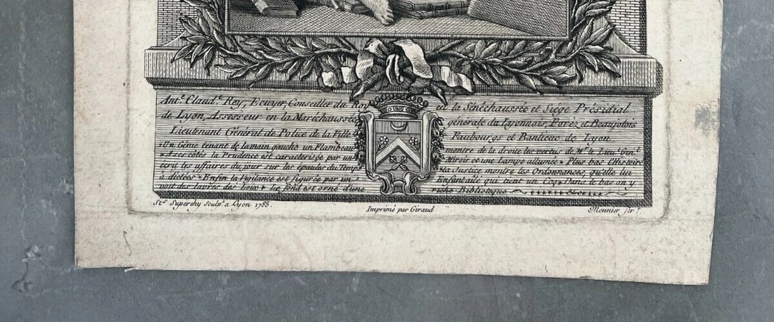 Etching Original Etching Charles-Nicolas Cochin History, Art, People - 6