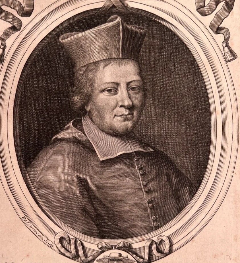 17th century Cardinal Cuesque Etching Original Portrait 1686: Engraving on paper 26.5 x 19.5 cm stains, folds, cuts Reserve: $80.00 Shipping: Domestic: Flat-rate of $22.00 to anywhere within the contiguous U.S. International: Foreign shipping rates are