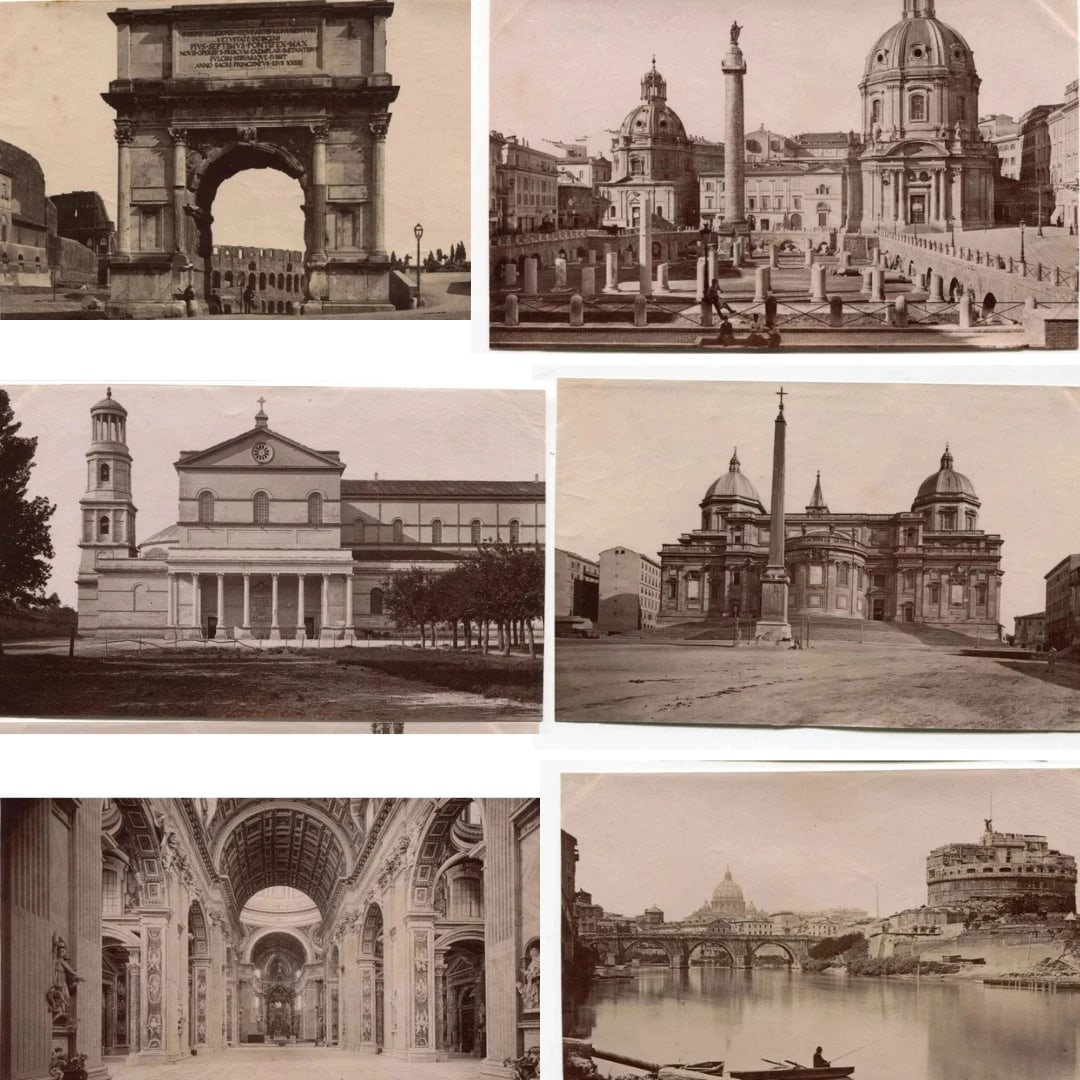 Vintage Photograph Italy, Roma Landscapes x 6 1901 (1 of 7)