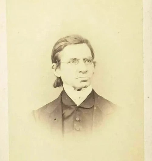 Émile Littré, French Philosopher – Mayer & Pierson c. 1870 CDV Photo - 2