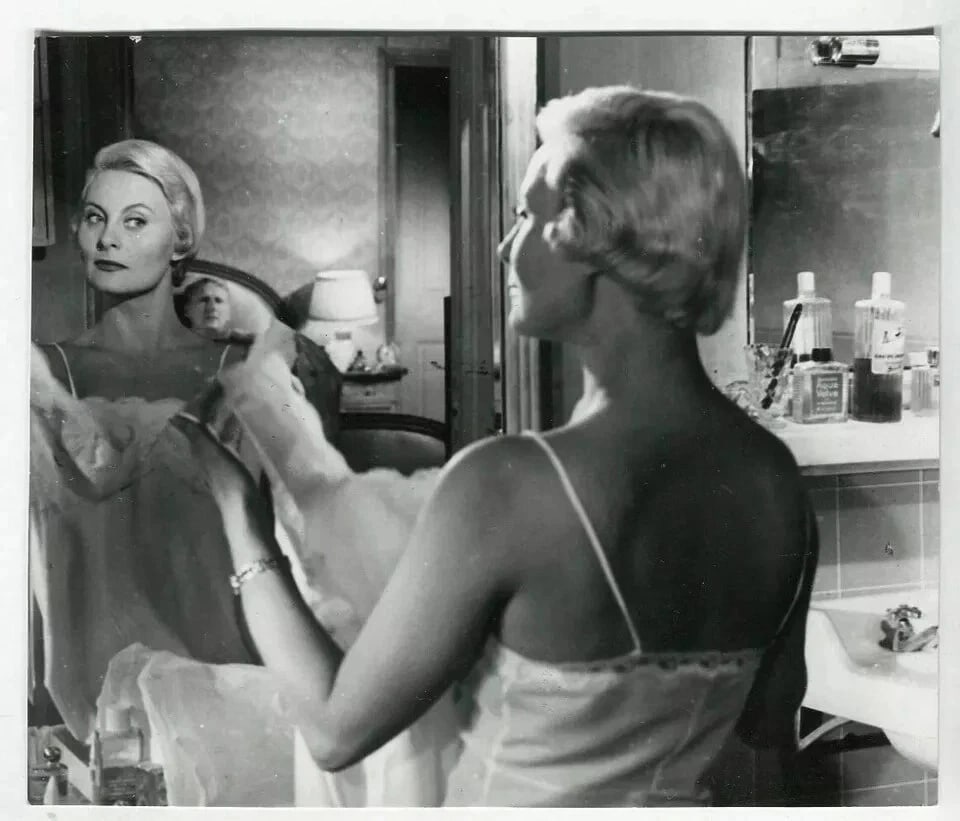 Photo Cinema - The two-sided mirror - Michele Morgan - Bourvil - 1958 - 8