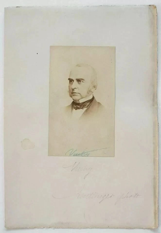 Adolphe Vuitry, Lawyer – Charles Reutlinger Paris c. 1870 CDV Photo - 6
