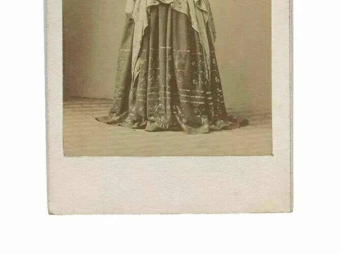 Adelaide Ristori – Italian Stage Actress – Disdéri 1862 CDV Photo - 5