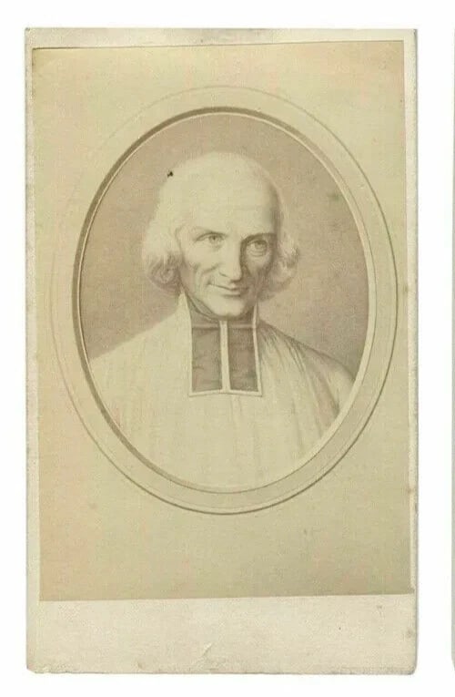 Jean-Marie Vianney, Curé d'Ars – French Priest CDV Photo 1870 - 2