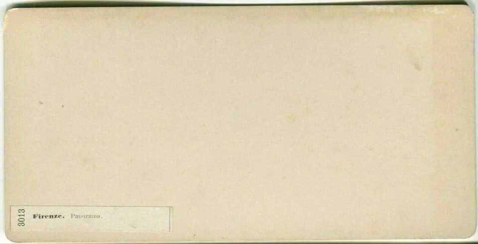 Vintage Stereoview Giacomo BROGI - Florence x9 c. 1870 - 11