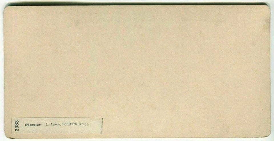 Vintage Stereoview Giacomo BROGI - Florence x9 c. 1870 - 13