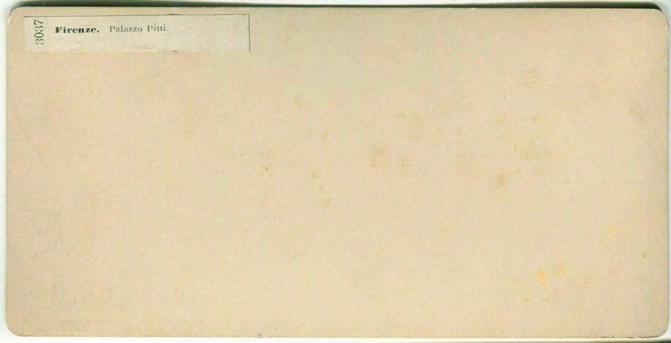 Vintage Stereoview Giacomo BROGI - Florence x9 c. 1870 - 15